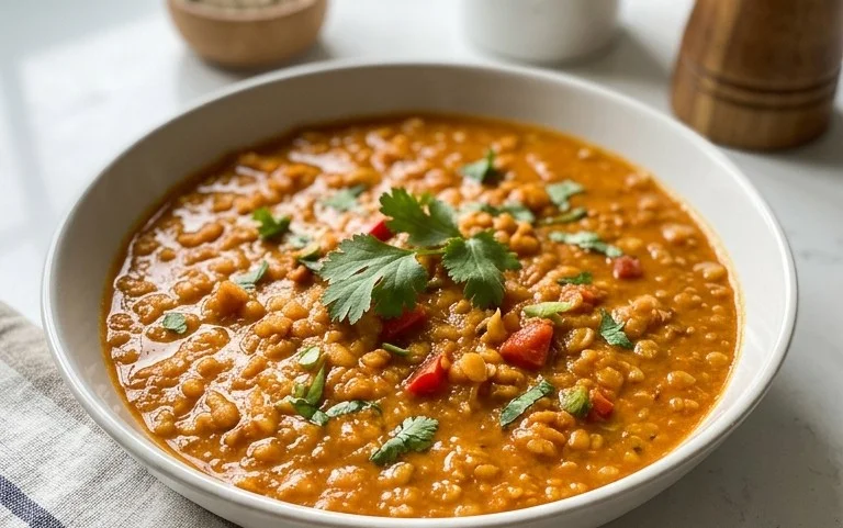 Spicy Red Lentil Curry