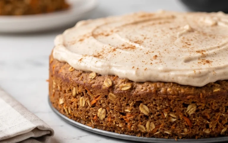 Easy Flourless Oatmeal Carrot Cake Recipe