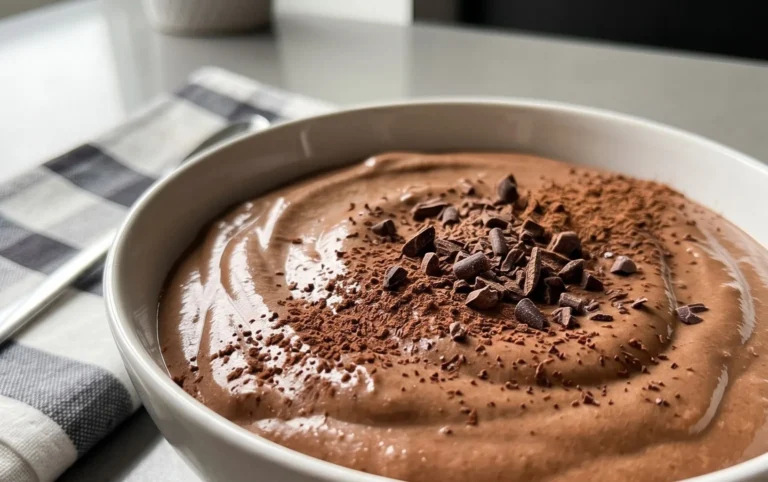Chocolate Protein Pudding Recipe