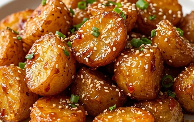 Crispy Honey Chilli Potatoes