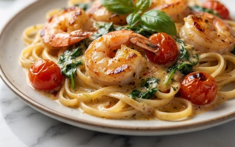 Tuscan Shrimp (One-Pan, 30-Minute Dinner)