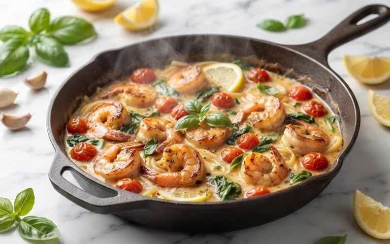 Tuscan Shrimp (One-Pan, 30-Minute Dinner)