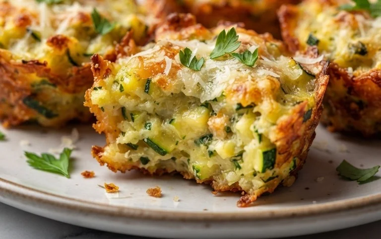 Zucchini Garlic Bites