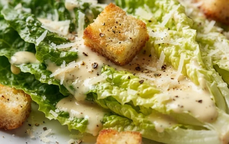 Caesar Salad Dressing (Classic, Creamy & 5 Minutes) 🥗
