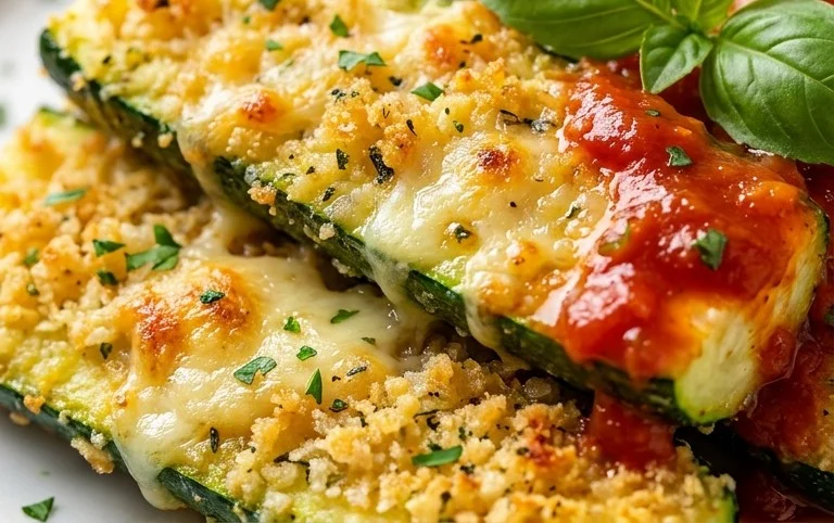 Baked Parmesan Zucchini