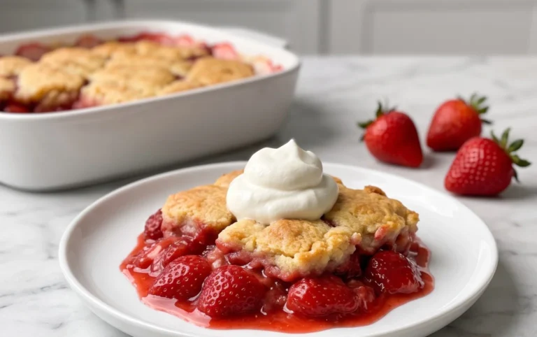 Strawberry Cobbler