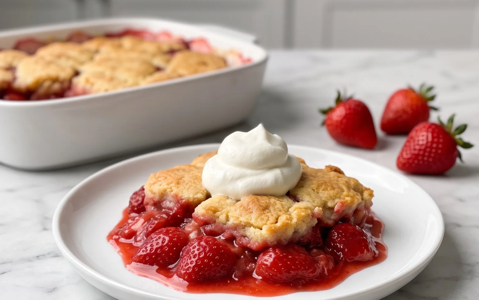 Strawberry Cobbler