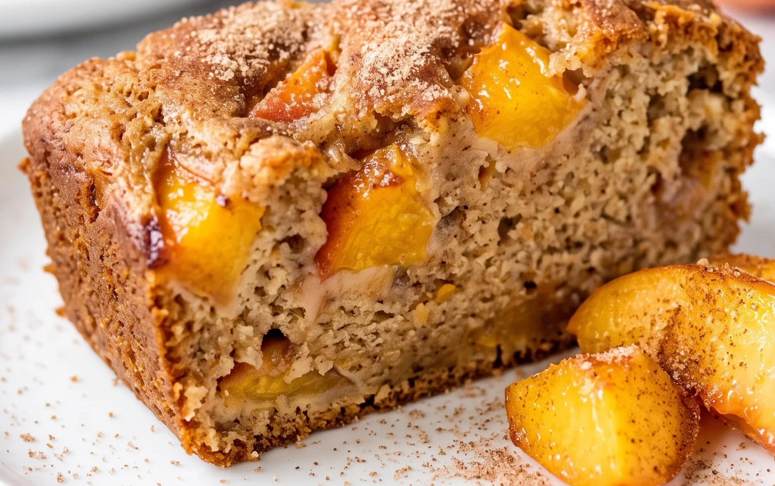 Spiced Peach Bread