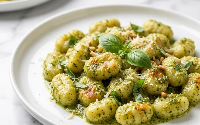 Creamy Pesto Gnocchi