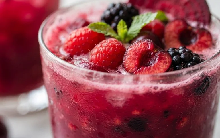 Watermelon Cherry Berry Beet Juice