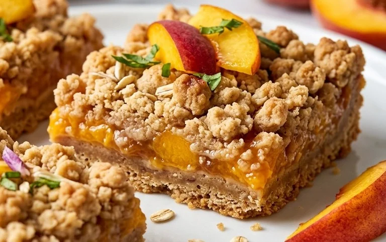 Fresh Peach Crum extractb Bars