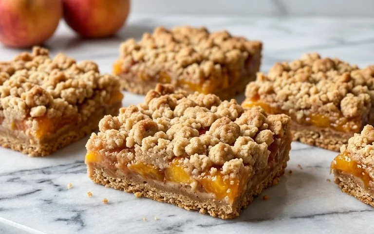 Fresh Peach Crum extractb Bars