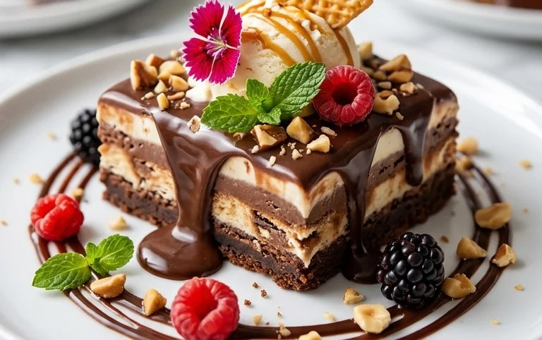 Buster Bar Ice Cream Dessert