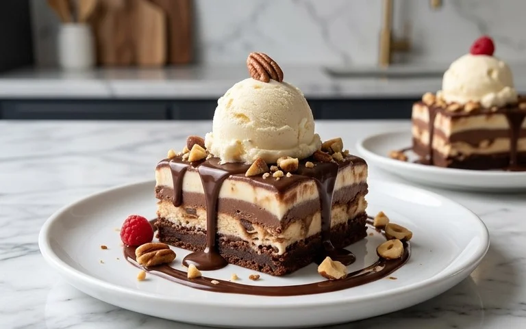 Buster Bar Ice Cream Dessert