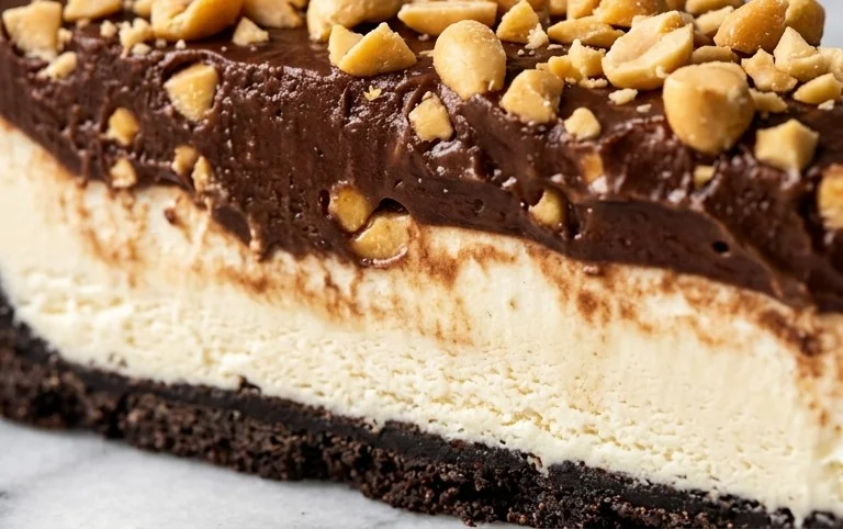 Buster Bar Ice Cream Cake