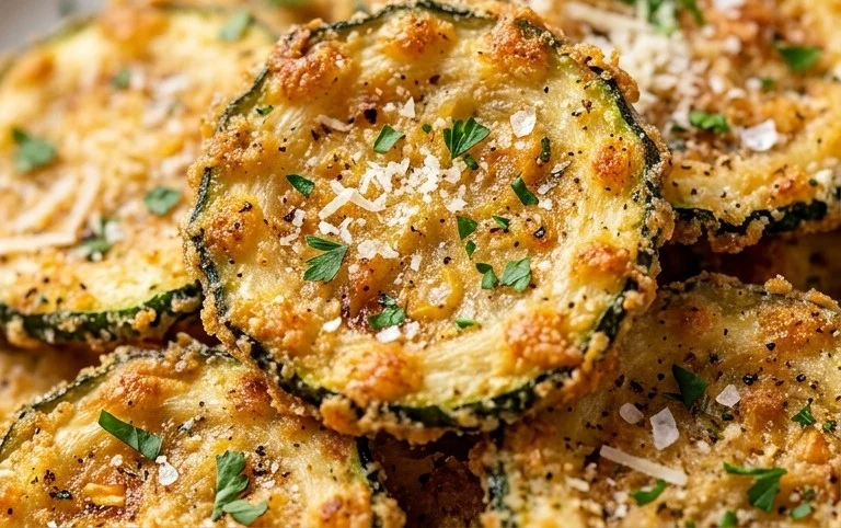 Crispy Baked Zucchini Chips
