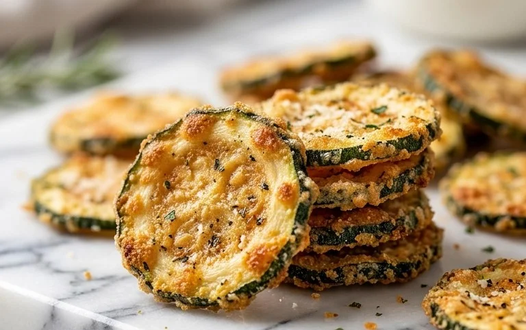 Crispy Baked Zucchini Chips