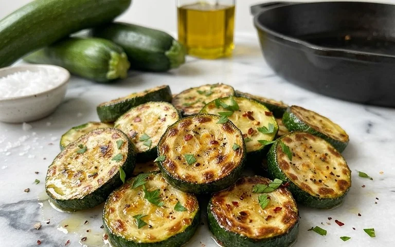 Pan Fried Zucchini
