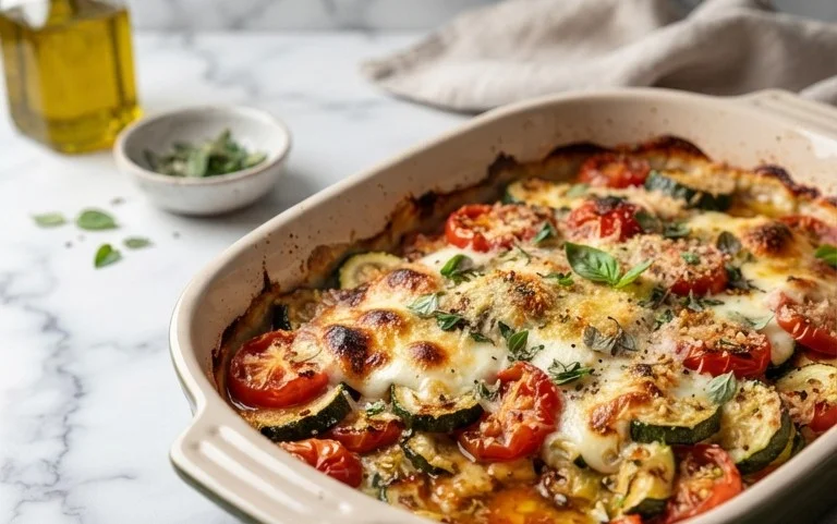 Zucchini Tomato Bake