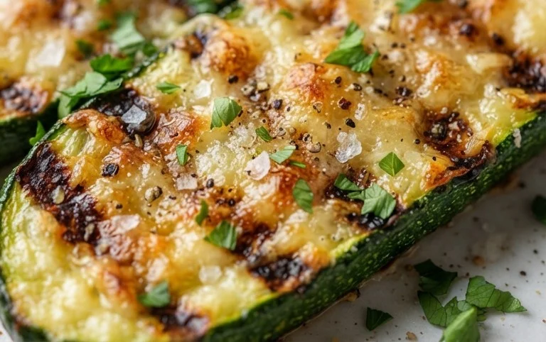 Grilled Zucchini with Parmesan