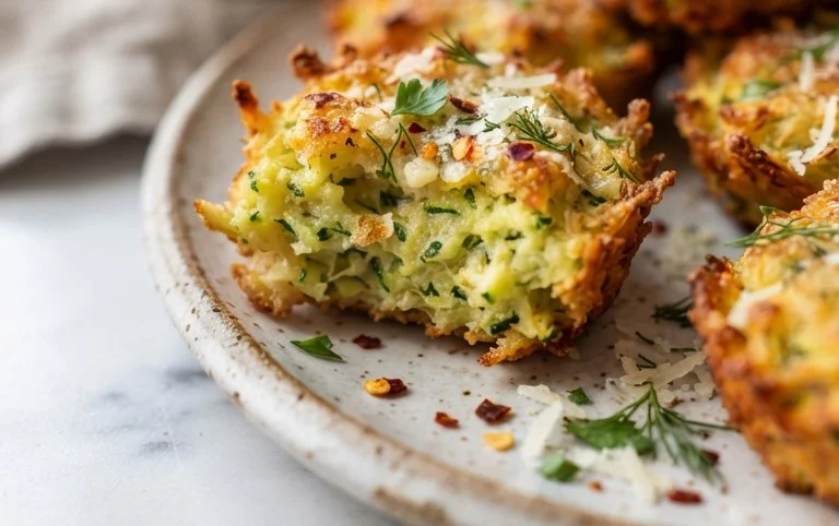 Zucchini Garlic Bites