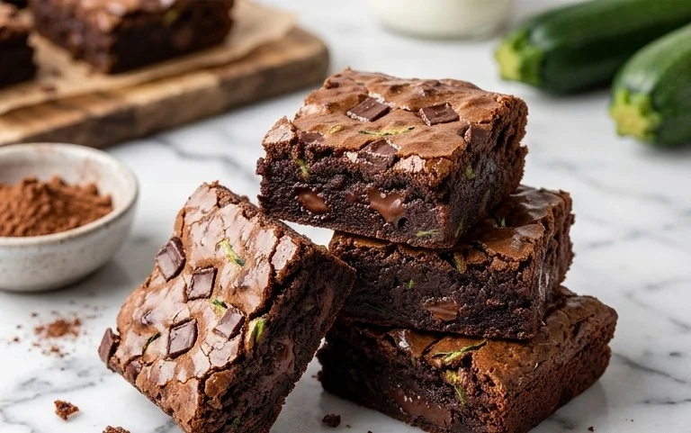 Chocolate Zucchini Brownies Recipe